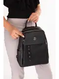 Gondol Kadın Kullanışlı Günlük Sırt Çantası ald.80755 Siyah