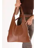 Gondol Kadın Günlük El Omuz Çanta ald.80760 Taba