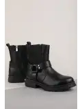 Gondol Hakiki Deri Hafif Light Taban Günlük Rahat Bot anl.2798 Siyah