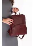 Gondol Kadın Günlük Şık Sırt Çantası ald.1025 Bordo