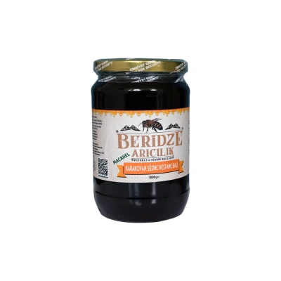Macahel Karakovan Süzme Kestane Balı (1000 Gr)