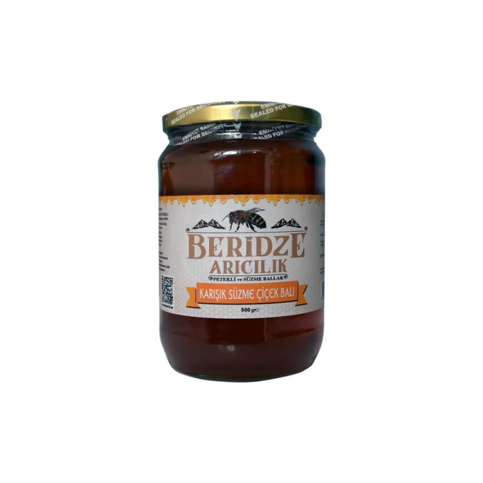 Karışık Süzme Çiçek Balı (500 Gr)