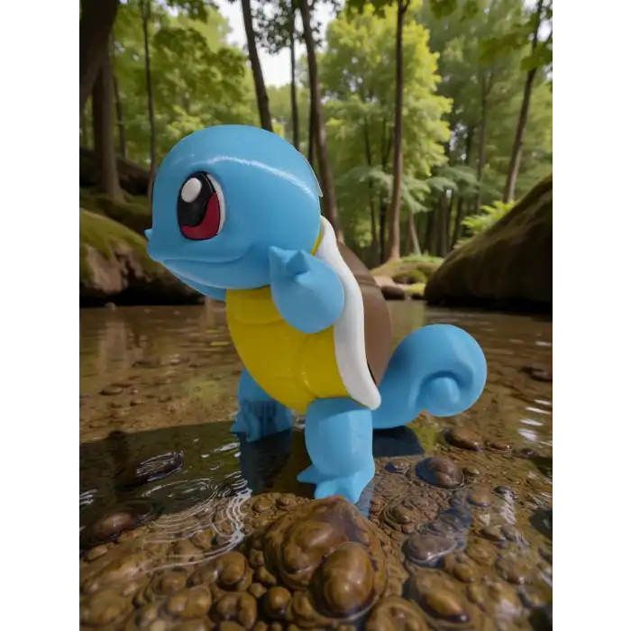 Squirtle Pokémon Figürü