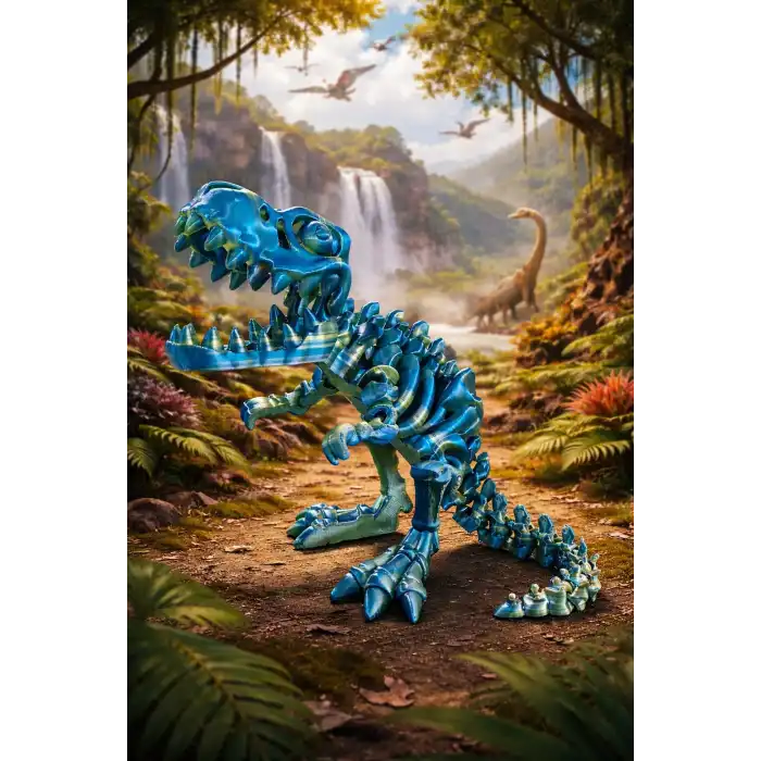 Hareketli T-Rex Dinozor İskeleti