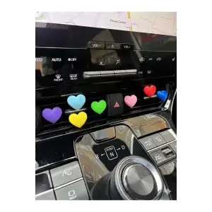 Otomobil Klima Süsü Kalp Kalpli Araç İçi Aksesuar (1 Adet)