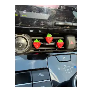 Otomobil Klima Süsü Çilekli Araç İçi Aksesuar (1 Adet)