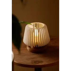 Dekoratif Led Tealight Mumluk Masaüstü Aydınlatma 1 adet 7x7,5 cm