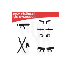 Robot 20 Dummy Aksesuar Seti V2.0 (20CM BÜYÜK DUMMY İÇİN)