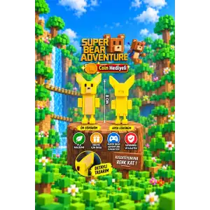 Super Bear Adventure Tilki Figürü (1Adet)