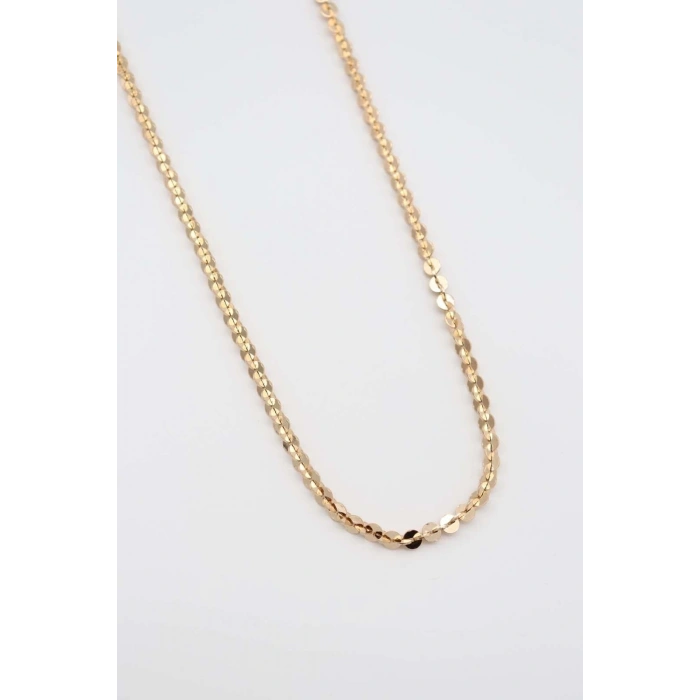 Vıp Serisi Çelik Pul Kolye 50 cm