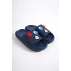 Bambino Çocuk Plaj,Günlük Kullanıma Uygun Rahat Lacivert Terlik