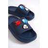 Bambino Çocuk Plaj,Günlük Kullanıma Uygun Rahat Lacivert Terlik