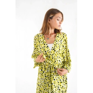 Olivie Yeşil Kadın Kimono