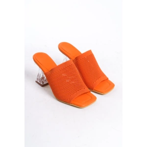 Dora Kafesli Triko Kadın Terlik