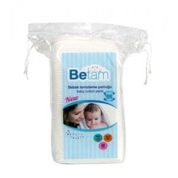 Betam Bebek Temizleme Pamuğu 60 Adet