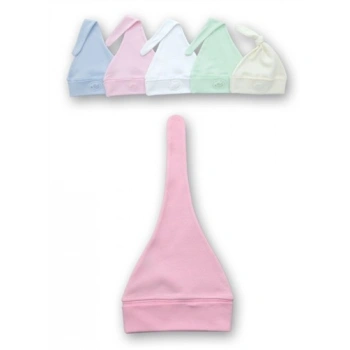 Sevi Bebe Üstten Bağcıklı Şapka (Tül Ambalajda)