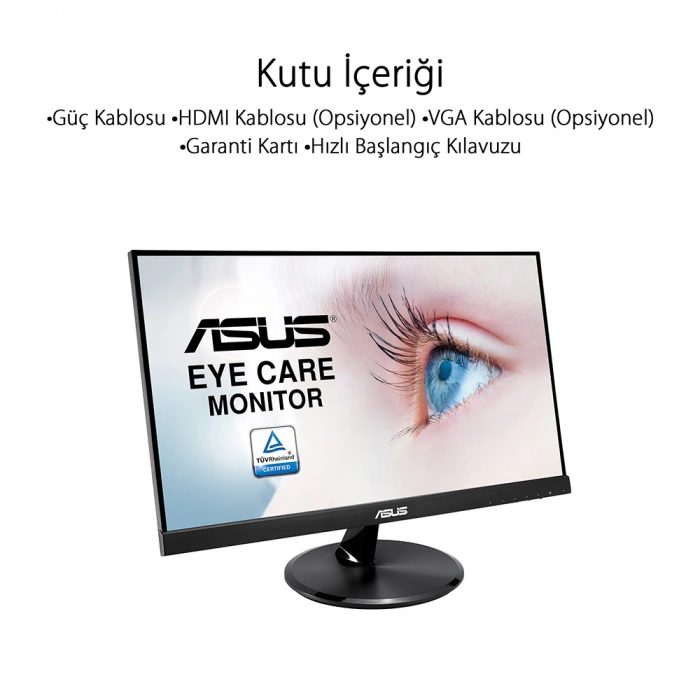 21.5 ASUS VP229HE FHD IPS 75HZ 5MS HDMI VGA