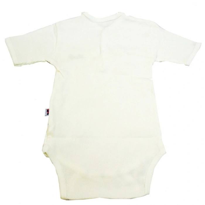 Sema Baby Yarım Kol Kaşkorse Badi (Body) - Ekru 0-6 Ay