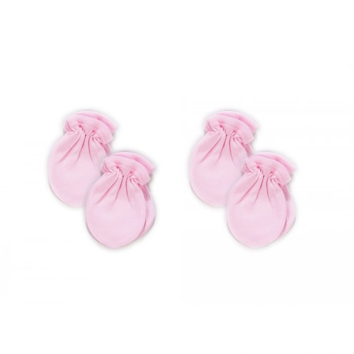Sema Bebe Yenidoğan 4 lü Eldiven -Pembe