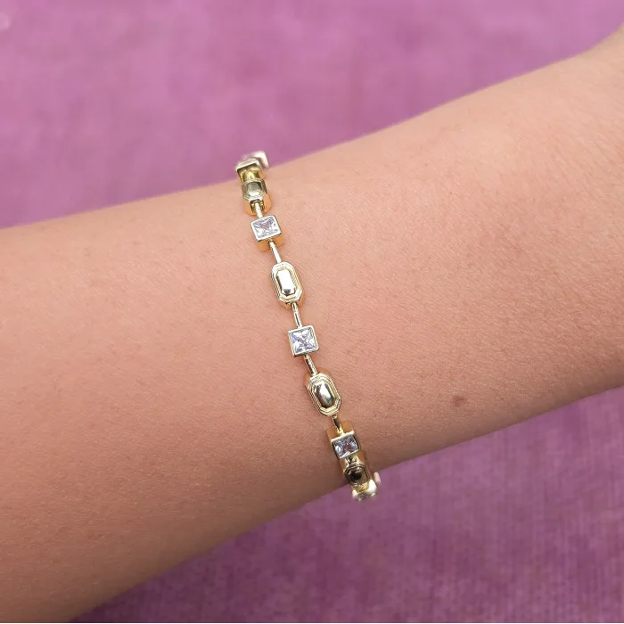 Gold Taşlı Bileklik 0004