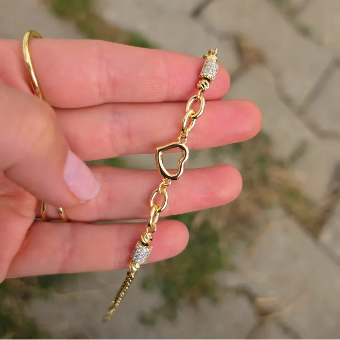 Gold Kalpli Bileklik 0019