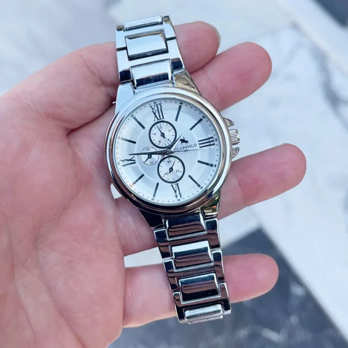 Silver Metal Kordon Erkek Saati 3492
