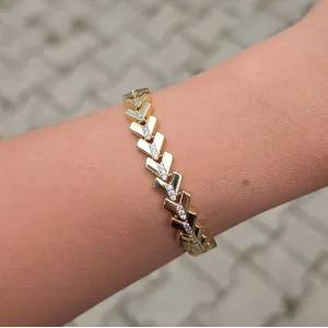 Gold Taşlı Bileklik 0002