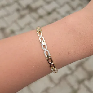 Gold Taşlı Bileklik 0006