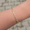 Gold Taşlı Üçgen Detaylı Bileklik 0003
