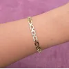 Gold Taşlı Bileklik 0006