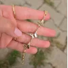 Gold Kelebekli Bileklik 0009