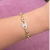 Gold Taşlı Bileklik 0010
