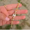 Gold Taşlı Bileklik 0010