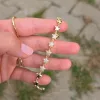 Gold Taşlı Yıldız Bileklik 0014