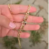 Gold Zincir Detaylı Bileklik 0020