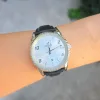 Siyah Deri Kordon Erkek Saati 3864