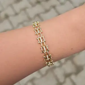 Gold Taşlı Bileklik 0011