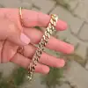 Gold Taşlı Zincir Bileklik 0017