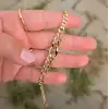 Gold Zincir Detaylı Bileklik 0020