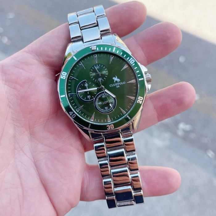 Silver Metal Kordon Erkek Saati 3507