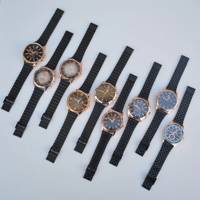 Cüzdanlı Tespihli Erkek Saat Seti 2621