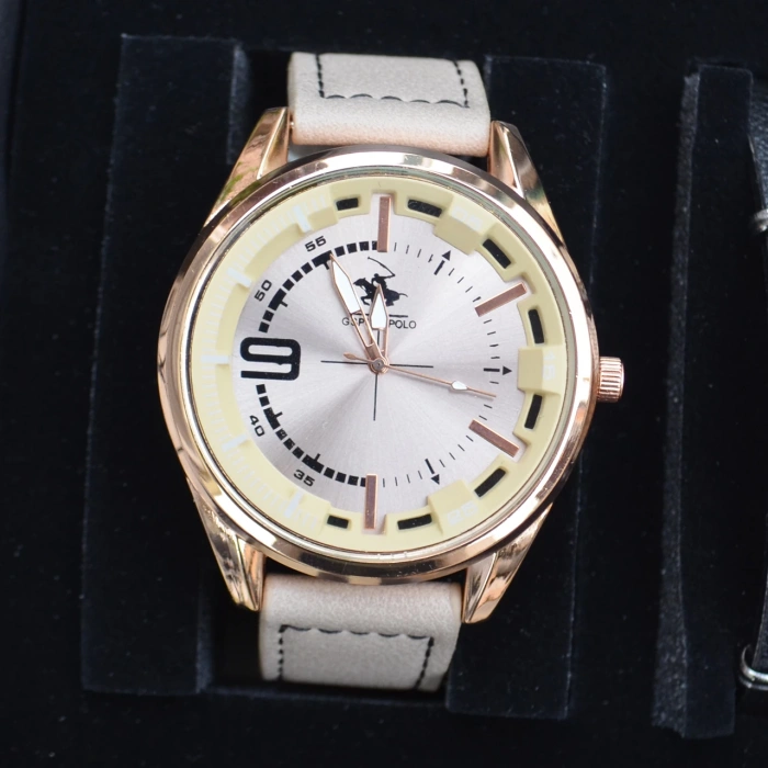 Cüzdanlı Tespihli Erkek Saat Seti 2970