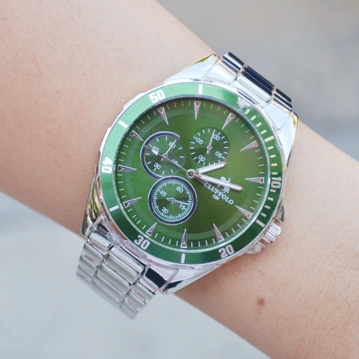 Silver Metal Kordon Erkek Saati 3507