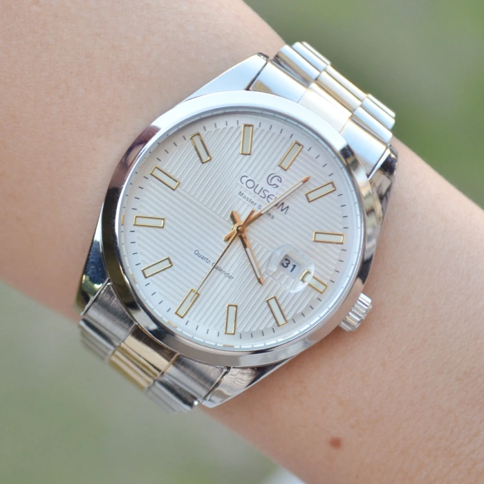 Silver Metal Kordon Erkek Saati 3736