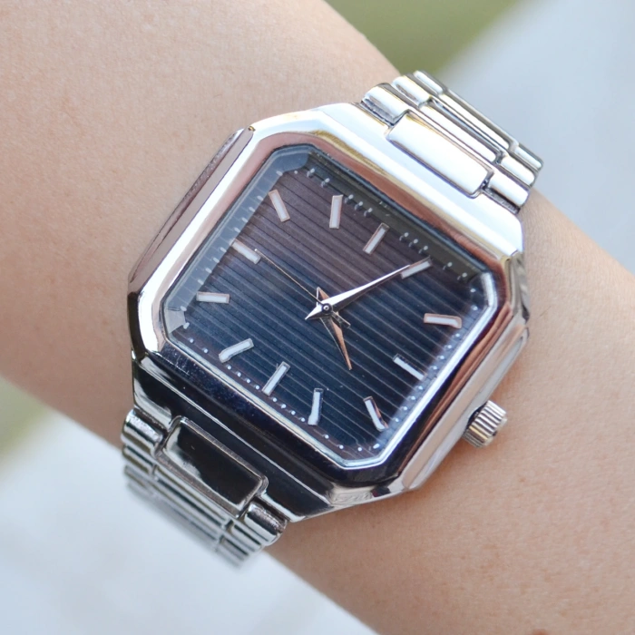 Silver Metal Kordon Erkek Saati 3739