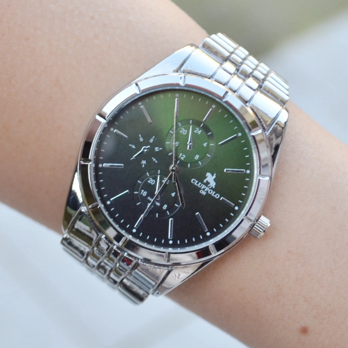 Silver Metal Kordon Erkek Saati 3743