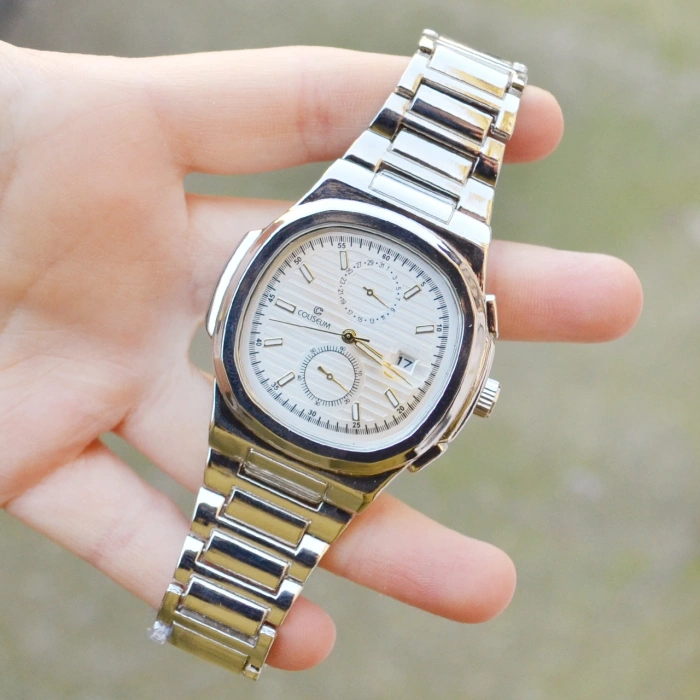 Silver Metal Kordon Erkek Saati 3718