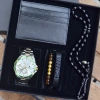 Cüzdanlı Tespihli Erkek Saat Seti 3546