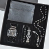 Cüzdanlı Tespihli Erkek Saat Seti 3687