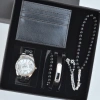 Cüzdanlı Tespihli Erkek Saat Seti 3694